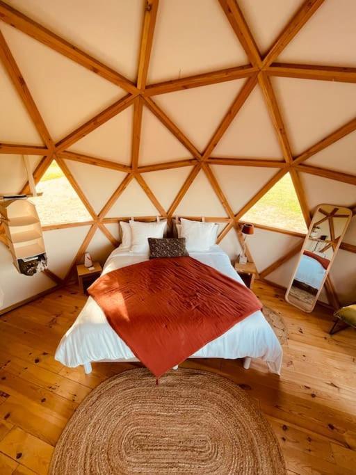 Dome Insolite Cedre Jacuzzi Et Petits Dejeuners Inclus Lagraulet-du-Gers المظهر الخارجي الصورة